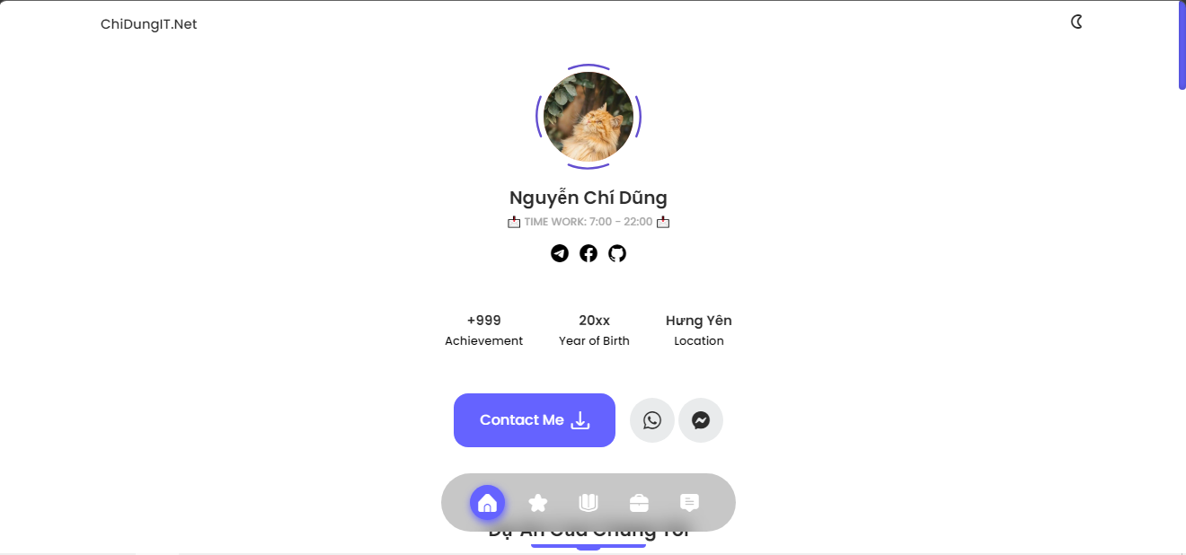Code Giới Thiệu Thông Tin Giống ChiDungIT.Net Ver 1