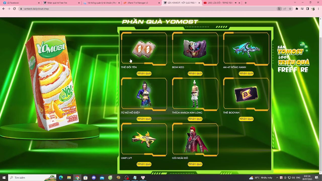 Code Scam Acc Giao Diện Yomost Có Bảng Quản Lý Admin
