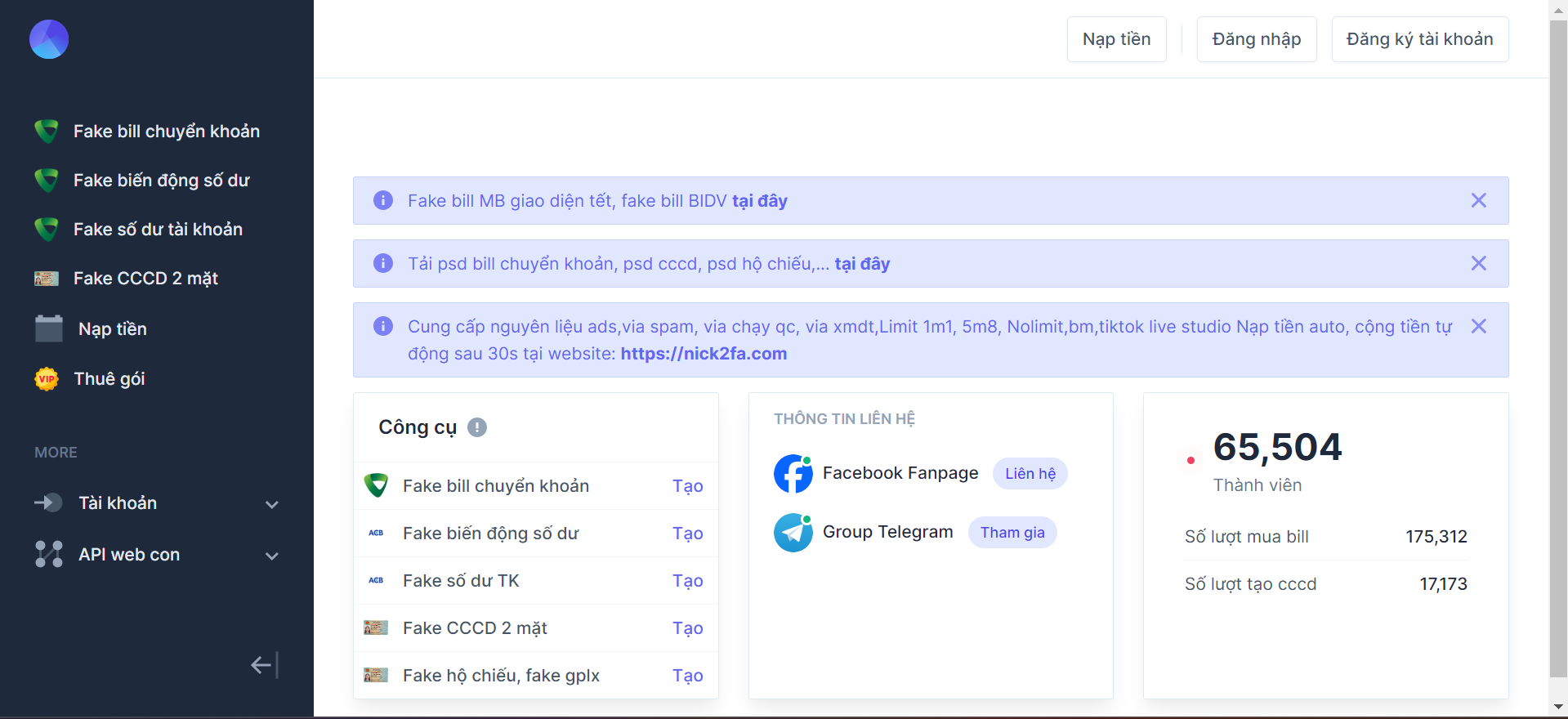 Code FakeBill Chuyển Khoản,Biến Động Số Dư,Thuê App Bank Ảo